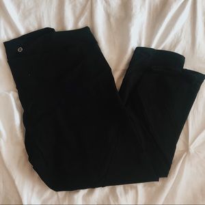 Lululemon Hi Rise Wunder Under Crop leggings